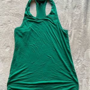 BCBG green tank